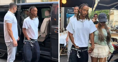 Will Smith’s Son Jaden Called Out After Being Spotted Holding His Manhood In Public