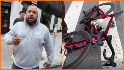 ‘What was all that for?’: New York cyclist says a driver nearly hit him. So he started recording, and the man lunged for his phone