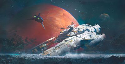 This self-taught concept artist takes inspiration from traditional landscape painting to emphasise mood and suggestion