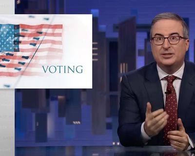 John Oliver on redistricting: ‘Putting a thumb on the scale of who gets elected’