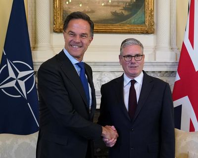 Nato chief says he is confident Burnham will stick to defence spending target
