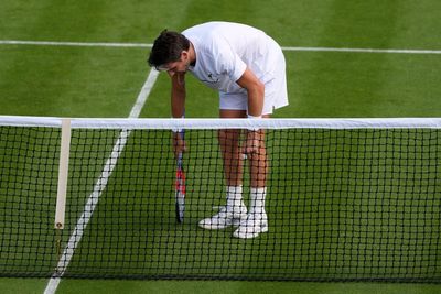 ‘It stinks’: Ten Brits fall on nightmare opening day of Wimbledon