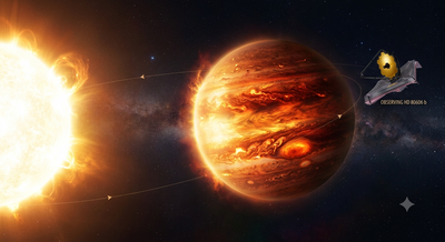 This hellish planet is so hot it has clouds of glass and an atmosphere of vaporized metal