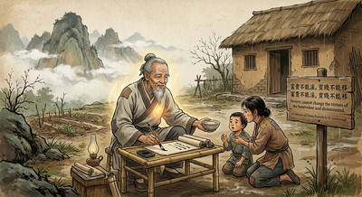 Chinese proverb of the day: 'Poverty cannot change the virtues of the benevolent and...' - this thought-provoking saying reveals why money can never replace one's character and why integrity is your greatest wealth