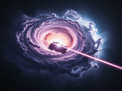 A ghost particle hit Antarctica, and led scientists to a hidden galaxy 11 billion light-years away