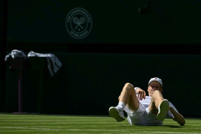 Bloodied but unbowed: Sinner, Djokovic survive Wimbledon scares