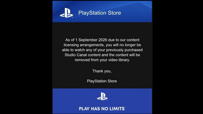 'This should be illegal': Sony is deleting over 500 purchased movies from PlayStation Store accounts — and it's the ultimate warning to buy 4K Blu-rays instead