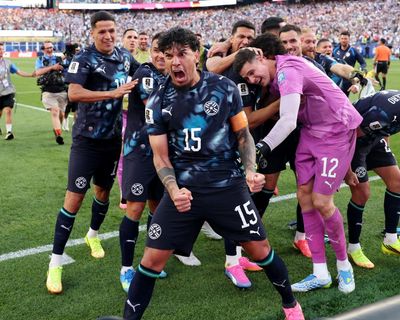 Canale and Gill the heroes as Paraguay hand Germany first World Cup shootout defeat