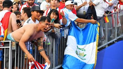 Paraguay fans celebrate historic win over Germany