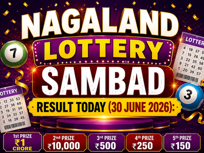 Nagaland Sambad Lottery result out today (30-06-2026): Check Rs 1 crore prize winning number and full list here
