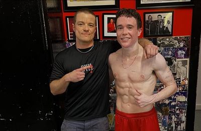 Elliot Page reveals ripped physique after boxing workout
