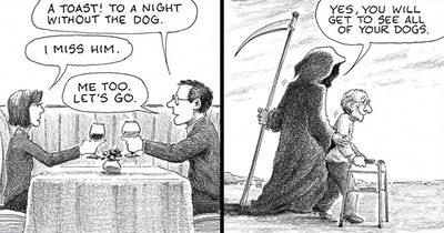 40 Wholesome One-Panel Comics By New Yorker Magazine Cartoonist Harry Bliss (New Pics)