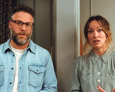 The Invite review – Seth Rogen adds zest and bite to fruity dinner party comedy
