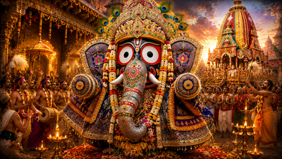 Why Lord Jagannath Wears Gaja Vesh Once a Year