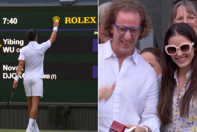 Watch Novak Djokovic’s unexpected request after Wimbledon proposal