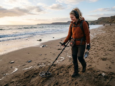 Psychology says people who love to look for hidden treasures on beaches with metal detectors or other equipment aren't simply searching for valuables: What the behavior reveals