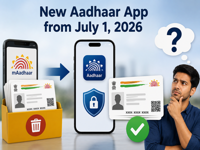 New Aadhaar App from July 1, 2026: Will all your old Aadhaar records be erased from mAadhaar app?