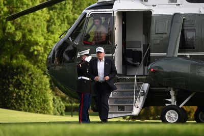 Trump builds a new White House helipad because even Marine One needed a grand entrance