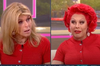 Kate Garraway and La Voix leave GMB viewers doing a double-take in identical dresses