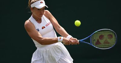 Katie Swan ends wait for British win at Wimbledon with best moment of her career