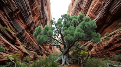 Australia's living dinosaur tree survived 90 million years in a secret canyon