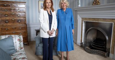 JK Rowling meets with the Queen in Edinburgh royal residence