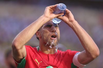 World Cup matches played in potentially dangerous heat as players’ union makes climate warning