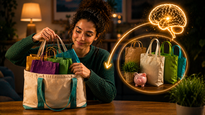 Psychology says people who save shopping bags inside shopping bags aren't cheap, they may simply see value that others overlook