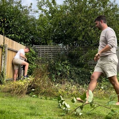Stepping outside and the chapter we’ve been waiting for – the garden is part of the renovation, we just hadn’t had the headspace to think about it until now