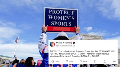 US Supreme Court upholds state bans on transgender athletes in girls' sports; Trump calls it a 'BIG WIN'