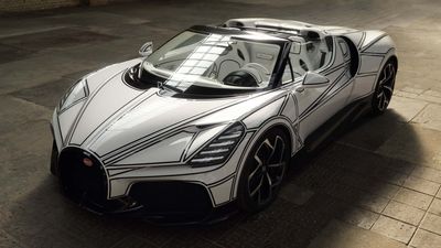 Bugatti's Latest One-Off Is Covered In Real Porcelain Details