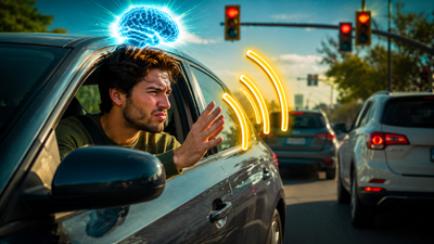 Psychology says people who honk in traffic or while waiting for the red light to go green may not be angry, they may be responding to the invisible pressure they always feel