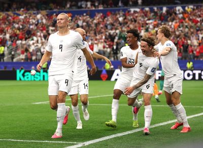 Erling Haaland makes history again as Norway down Ivory Coast late on to reach World Cup last 16