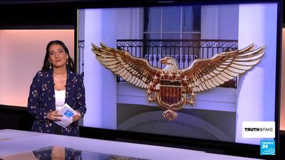 Trump mocked for posting 'tacky' AI golden eagle on White House balcony