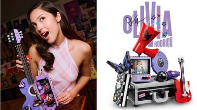 I’m so obsessed with your sets: Olivia Rodrigo’s new LEGO collection includes a dual acoustic/electric guitar, vinyl display and the crescent moon she rode on her Guts world tour