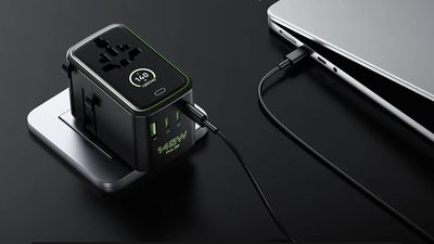 This touchscreen universal travel adaptor is my top travel gadget this summer