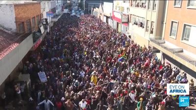 Thousands march in South Africa demanding departure of undocumented foreign nationals