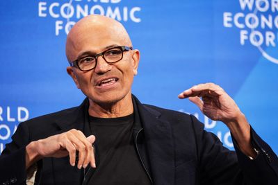 Microsoft CEO Satya Nadella is an AI winner. He doesn't like to talk about the potential losers