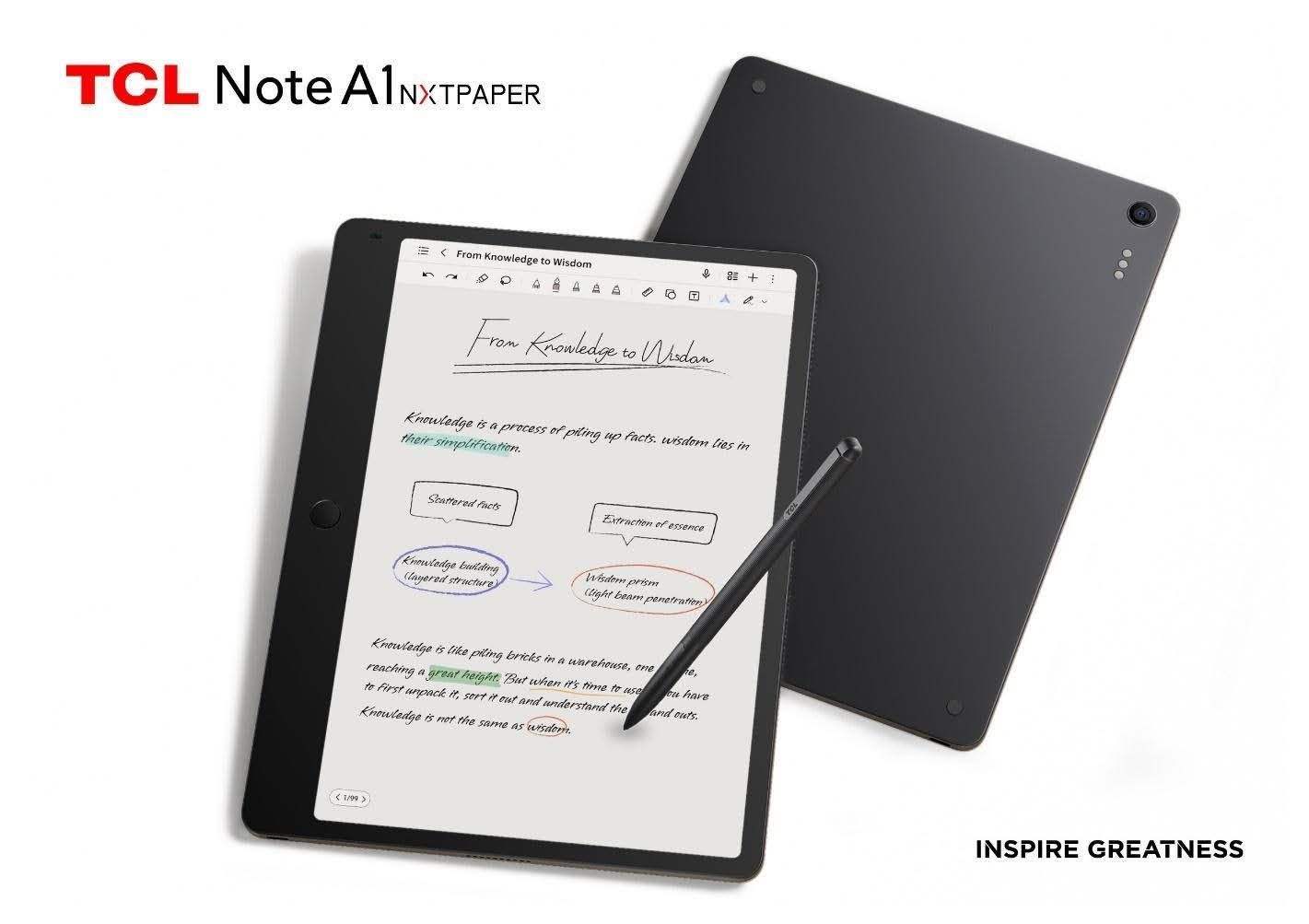 TCL's NOTE A1 NXTPAPER Puts Its Best Feature Right in…