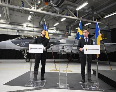 Ukraine war briefing: Swedish defence maker Saab signs deal to deliver 16 fighter jets to Kyiv