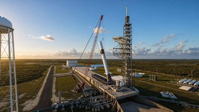 Blue Origin starts rebuilding launch pad damaged by New Glenn rocket explosion — and it will look very different when it's done