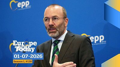 Europe Today: EPP boss Weber speaks exclusively to Euronews as von der Leyen visits Baku