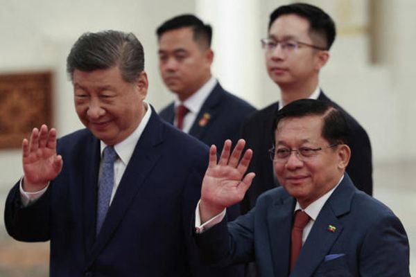 Myanmar's Min Aung Hlaing to visit Laos in first Asean member state visit