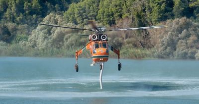 Greek Wildfire Kills Two and Forces 4,000 Residents to Evacuate Near Thessaloniki