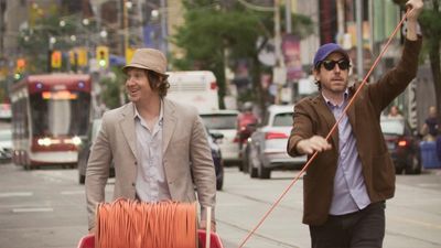 Nirvanna the Band the Show the Movie review – two goofballs in search of a gig roll back the years