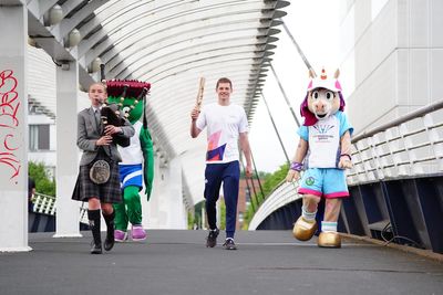 King’s Baton begins Scottish tour in Glasgow ahead of Commonweath Games