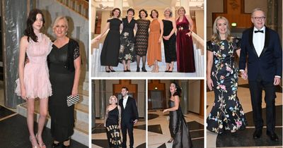 Katy Gallagher's daughter Evie steals the show at the Midwinter Ball in Parliament House