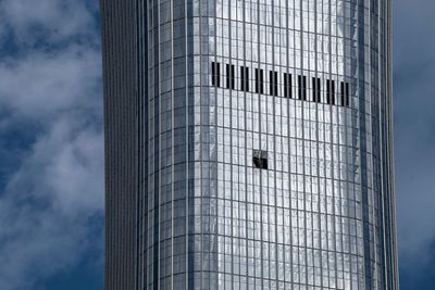 How small plane nearly hit a passenger jet before slamming into Beijing’s CITIC Tower