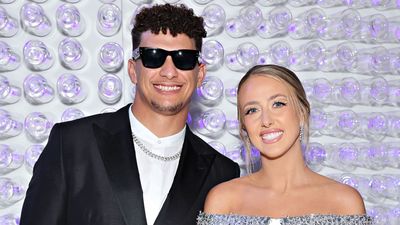 Brittany and Patrick Mahomes's Kansas City Living Room Is a Guidebook for Blending Creamy Neutrals and Cozy, Warm Minimalism
