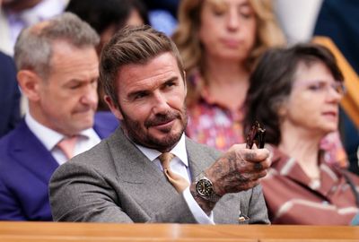 David Beckham thanked by Wimbledon star Aryna Sabalenka for staying on Centre Court after celebs and others leave
